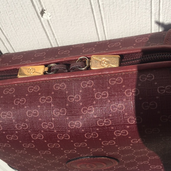 GUCCI red crossbody handbag monogram - Picture 5 of 16